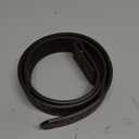 BC Belts Western Leather Belt Strap - 1.5 Wide with Embossed Scrollwork Without Buckle for Men & Women, Cowboy/Cowgirl Style (X-Small (26-28" Waist), Brown)