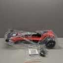 24V Electric Scooter for Kids w/150W Powerful Motor, Thumb Throttle, LCD Screen, Bluetooth, Light-Up Stem Deck & Wheels, 3 Adjustable Heights, 5MPH Safe Speed, 3 Wheel Electric Scooter for Kids (Red)