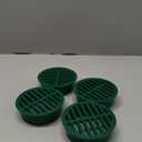 4" Outdoor Round Flat Drain Grate Cover (4, Green)