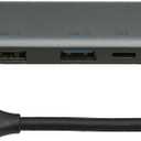 USB Hub Multiport Adapter, USB C Hub Multifunctional 5 in 1 5Gbps for Office for Entertainment