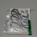 Coat Hanger Hooks Wall Mount - Backpack Hooks,Metal Wall Hooks For Hanging Heavy Duty, Screw In Hooks For Hanging Clothes, Black Coat Hooks For Wall, Purse Hanger For Wall, Wall Mounted Bag Hooks (6 Pack)