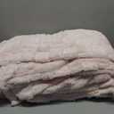 Bedsure GentleSoft Full Size Blankets for Bed Light Pink - Super Soft Cozy Fleece Blanket for Women Men Girls, Large Fuzzy Throws for Bedroom Decor, 84x90 Inches