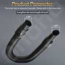 14-37-0105 14-37-0016 Vacuum Hose Replacement for 0880-20 0970-20 18V/28V Wet/Dry Vac Hose (Internal Storage)