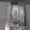 Ufree Professional Cordless Clippers and Trimmers Set for Men for Hair Cutting, Beard Trimmer, Barber Clippers, Rechargeable Electric Shaver, Gifts for Men (Black Gold)