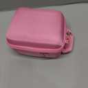Camera Case for VJIANGER/VETEK/NIKICAM/Yatao 4K Vlogging Camera,Carrying Case Holder for 4K Vlogging Camera and Accessories(Pink Case)