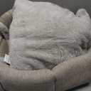 WINDRACING Cat Bed for Indoor Cats - Cat House Cats Tent with Removable Washable Cushioned Pillow, Soft and Self Kitten beds,for Small and Medium Pet Bed, Beige