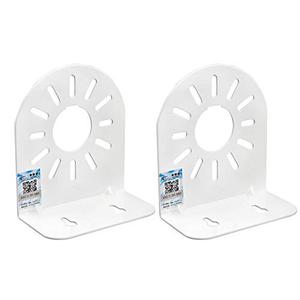 compcctv L-Shape Dome Camera Bracket,Universal Wall Ceiling Mount Bracket for Security CCTV Hikvision Dome Camera, CCTV Security Camera Mount Bracket/(2 Pack)