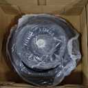 Fitvids Cast Iron Standard Weight Plates Including 5FT Standard Barbell with Star Locks, 95-Pound Set (85 Pounds Plates + 10 Pounds Barbell), Multiple Styles