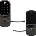 Yale Assure Lever Entry Door Lock with Wi-Fi Connected Touchscreen, Satin Nickel Smart Keypad Door Lock with Handle and Back-Up Key, YRL226-WF1-619, Oil Rubbed Bronze 