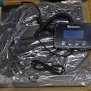 Shipping Scale for Small Business - 440 lbs/0.35oz - High Accurate Digital Postal Scale with Hold/Tare Function - Perfect for Packages, Luggage, Home Use - Battery & Cable Included - Black Mat