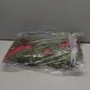 Dingion 8 Pcs 9.8" Small Christmas Cabinets Wreaths Mini Wreaths for Kitchen Window Chair Backs with Ribbon Bell Artificial Greenery for Farmhouse Holiday Decoration(Velvet,Classic,Deep Red)