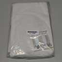 H.VERSAILTEX Primitive Linen Curtains 100% Blackout Curtain Drapes Burlap Fabric Curtains with White Thermal Insulated Liner, Grommet Top Drapes Living Room/Bedroom (2 Panels, 42 x 45 Inch, Ivory)