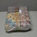 Rustic Cabin Room Rug Vintage Nature and Animals Area Rugs for Bedroom Living Room Dining Decor 5'x7' (Grey)