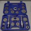 Orion Motor Tech 24pc Brake Caliper Compression Tool Set, Heavy Duty Brake Piston Compressor Tool and Wind Back Tool Kit for Brake Pad Replacement, Universal Disc Brake Caliper Tool Set with Blue Case