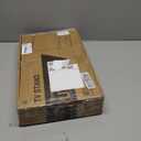 5Rcom Universal Swivel TV Stand for 27-60 inch Curved/Flat Screen TVs, Table Top TV Base Replacement Holds up to 88 lbs, Height Adjustable TV Stand Mount with Tempered Glass Base, MAX VESA 400x400mm