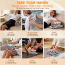 16 Head Massage Gun Set,Deep Tissue Percussion Massager with 9 Modes & 9 Levels,Electric Massage Tools for Back/Neck/Shoulder/Waist/Arm/Hand/Leg/Foot/Full Body Muscle Massager Gun Pain Relief