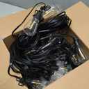 100FT Solar String Lights ourdoor Waterproof,Patio Lights Solar Powered with Remote,ST38 32 Vintage Edison Bulbs,Solar lights Outdoor Waterproof, Outside powered Hanging Lights for patio furniture set