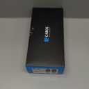 CAROL AC-910S XLR Wired Vocal Microphone  Dynamic Cardioid Mic with AHNC Dual-Engine Noise Cancelling Tech for Singing, Karaoke, Stage & Studio, Includes Mic Clip, 14.8ft XLR Cable & On/Off Switch (Gray)