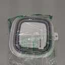 Collapsible Bucket, 5L 1.3Gallon Small Cleaning Mop Buckets for Household Outdoor Car Washing Tub Plastic Foldable Portable Camping Beach Sand Water Pot Pail Space Saving Square