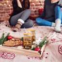 2 x Funny Christmas Glass Cup for Women, 16 oz Glass Cup with Lid and Straw, Coffee Drinking Glass Tumbler Party Supplies, Singer Merch White Elephant Gifts Stocking Stuffers for Girls Sister Daughter