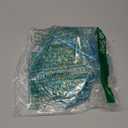 MECCANIXITY Organza Bags, 50Pcs 3.9x4.7 Inch Candy Mesh Bag with Drawstring Jewelry Gift for Party Favor Pouch Christmas Wedding Festival Small Gift, Lake Blue