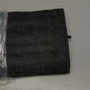 SMUK Claw Clip Organizer for Women, Hanging Mount Hair Clips Holder Organizer for Girls, Hair Bow Claw Clip Stand Storage for Wall, Door, Closet, Horizontal Dark Gray