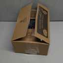 Sinmoe 17 Pcs Car Seat Covers Full Set, Steering Wheel Cover, Center Console Pad, Armrest, Safety Belt, Seatbelt Cup Mats Emblem Ring Sticker Accessories Set (Black, Red)