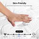 Twin Mattress, 12 Inch Hybrid Memory Foam Mattress in a Box, Pressure Relief for Back Support, Medium Firm, Individually Pocket Springs, 100-Night Trial & CertiPUR-US Certified, Twin Size, White