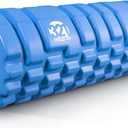321 STRONG Foam Roller - Medium Density Deep Tissue Massager for Muscle Massage and Myofascial Trigger Point Release, with 4K eBook (Blue)