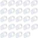 baotongle 24pcs Corsage Wristlet Bracelet Wrist Corsage Prom Elastic Pearl Bands Wedding Corsages Pearl Bracelet Wedding Wristlets DIY for Bridesmaid Bridal Shower Party(24)