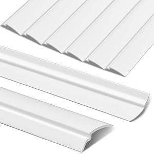 Maasechs 10 Pack 72" Vinyl Snap in Window Glazing Bead Resistant Window Frame Seal Snap in Glazing Bead Vinyl Glazing Spline Window Snaps