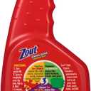 Zout Triple Enzyme Formula Laundry Stain Remover Spray, 22 Ounce - Pack of 6
