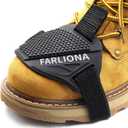 2 PCS Motorcycle Motorbike Shift Pad, Shoe Boot Protector Cover, Useful Rubber Gear Shifter Accessories for Men Women, Black, Medium