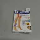 Truform 20-30 mmHg Compression Stockings for Men and Women, Knee High Length, Closed Toe, Beige, Medium