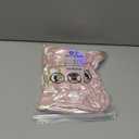 Hiroyuki Iridescent Makeup Bag, 14 inches Cosmetic Bag, Large Capacity Travel-Friendly Pouch (plain, pink)