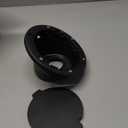 Gas Cap Cover Fuel Filler Door Cover Compatible with 2007-2018 Jeep Wrangler JK JKU Sport Rubicon Sahara Unlimited