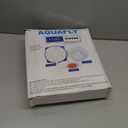 Pool Cover Pump Siphon, Automatic Above Ground Pool Water Pump, White, Round, Plastic, Siphon Mechanism, Effortless Pool Drainage