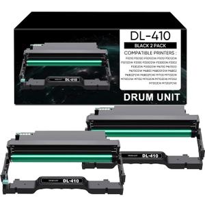 DL-410 Drum Unit Compatible for Pantum DL-410 DL410 Drum for P3010 P3012 P3300 P3302 M6700 M6800 M6802 M7100 M7102 M7202 Series Printer , 2 Pack
