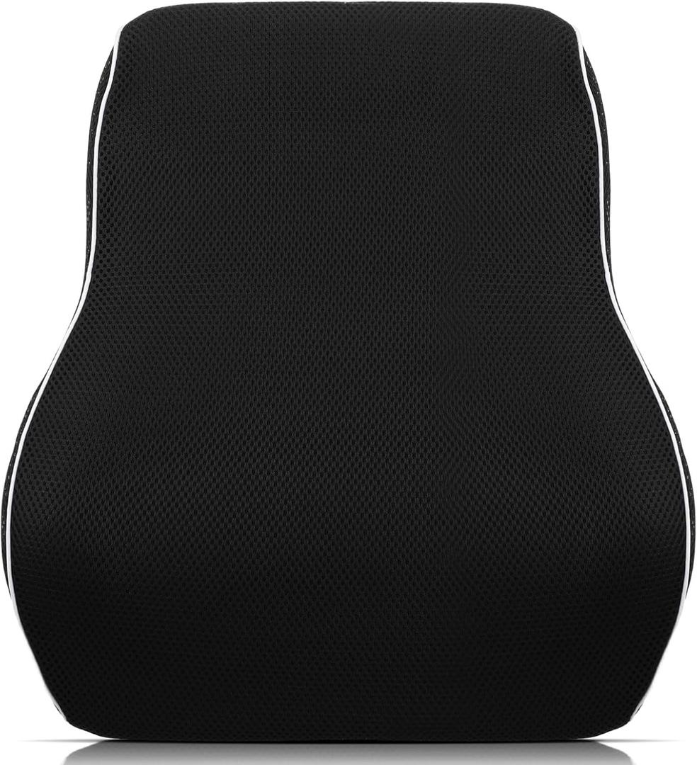 Car Lumbar Pillow Back Support Ergonomic Seat Back Support Pillow for Car Se