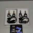 for Ford F150 2015-2023 Fog Lights Bulbs Combo, 6pcs Super Bright White Multi Beam and Fog Lights Blubs Package