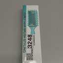 Curly Hair Brush Defining, Vented Curl Defining Brush for Effortlessly Detangling Shaping and Styling Women's Men's Curls on All Wet or Dry Hair Types, Reduces Frizz (Green)