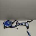 BUMBIN Tactical Dog Harness for Large Dogs No Pull, Famous TIK Tok No Pull Puppy Harness, Fit Smart Reflective Pet Walking Harness for Training, Adjustable Dog Vest Harness with Handle Blue Camo, Large (Neck: 19-25", Chest: 21-35")