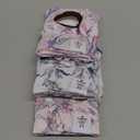 CuteBone Dog Diapers Female Washable Small Medium Large 3 Pack Reusable Doggie Diapers Puppy Period Pants for Doggy Heat Cycle Peeing, S, 2#Floral 3pcs