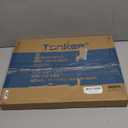 Small Dry Erase White Board  TANKEE Magnetic Desktop Foldable Whiteboard Portable Mini Easel Double Sided on Table Top with Holder for Drawing, Teacher Instruction, Memo Board (Gray)