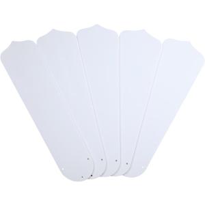 Westinghouse 20.63-Inch Replacement Fan Blades for 52-Inch Ceiling Fans (White)