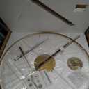 SHISEDECO Classical Large Modern Minimalist Pendulum Wall Clock 24" Gold