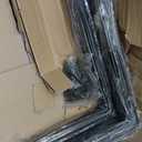 12 Pack - L 12" x H 8" x W1.5, 5mm Thick Black L Shelf Bracket, Iron Shelf Brackets, Metal Shelf Brackets, Floating Shelf, Shelf Supports with Screws