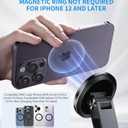 Adjustable Portable Magnetic Monitor/iPhone/Tablet Stand Magnetic Quick-Release - Foldable 10.1 10.5 11 11.6 12 12.5 15.6 17 17.3 18 18.5 inch Portable Monitor iPad Air mini Pro Samsung POS, Kindle