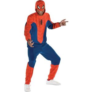 Party City Spider-Man Suit Costume for Men - Marvel Comics Superhero One-Piece Costume