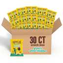 Hippeas Chickpea Puffs, Vegan White Cheddar, 0.8 Ounce (Pack of 30), 3g Protein, 2g Fiber, Vegan, Gluten-Free, Crunchy, Plant Protein Snacks (30 Ounce (Pack of 1))